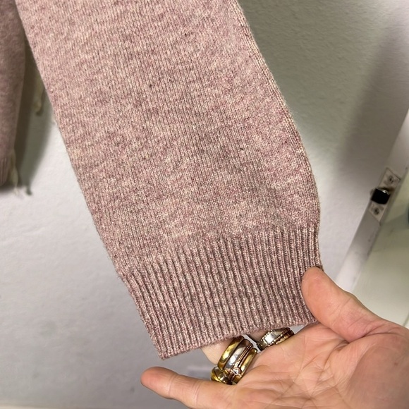 Woolovers Men's 100% New Wool Button Front Cardigan Size Large - Picture 6 of 11